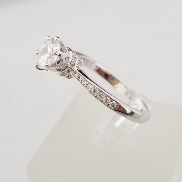 Sterling 1.25ct TW Solitaire - Picture 3 of 8
